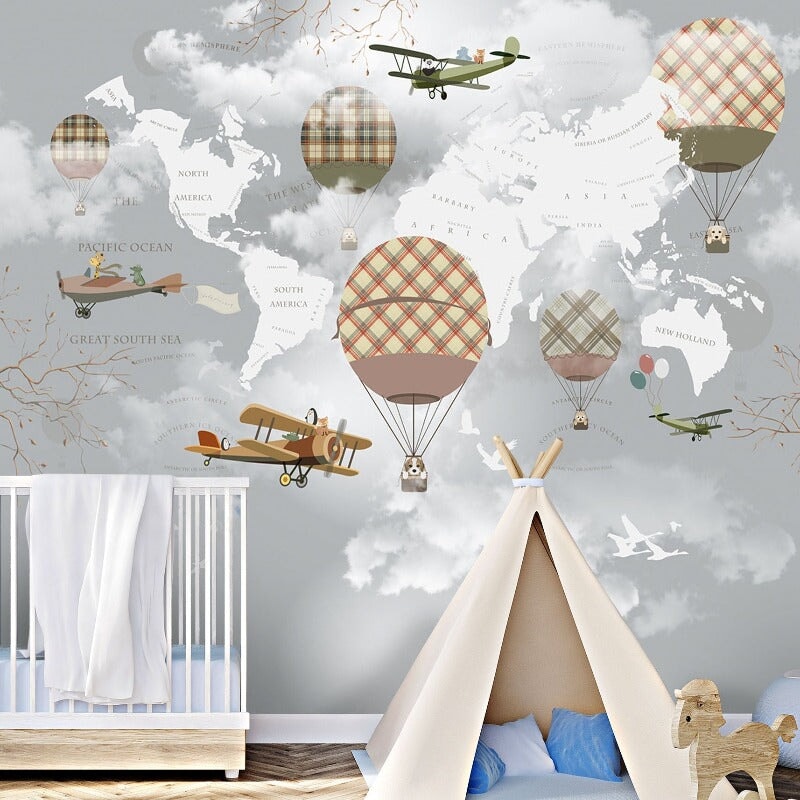 Déco Chambre Avion Retro | Le Petit Intissé