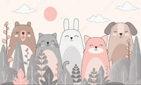 Thumbnail for Chambre Bébé Fille Animaux | Le Petit Intissé