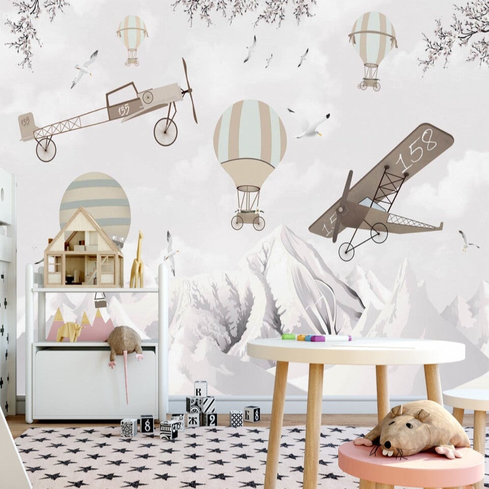 Chambre Bébé avec Montagne | Le Petit Intissé