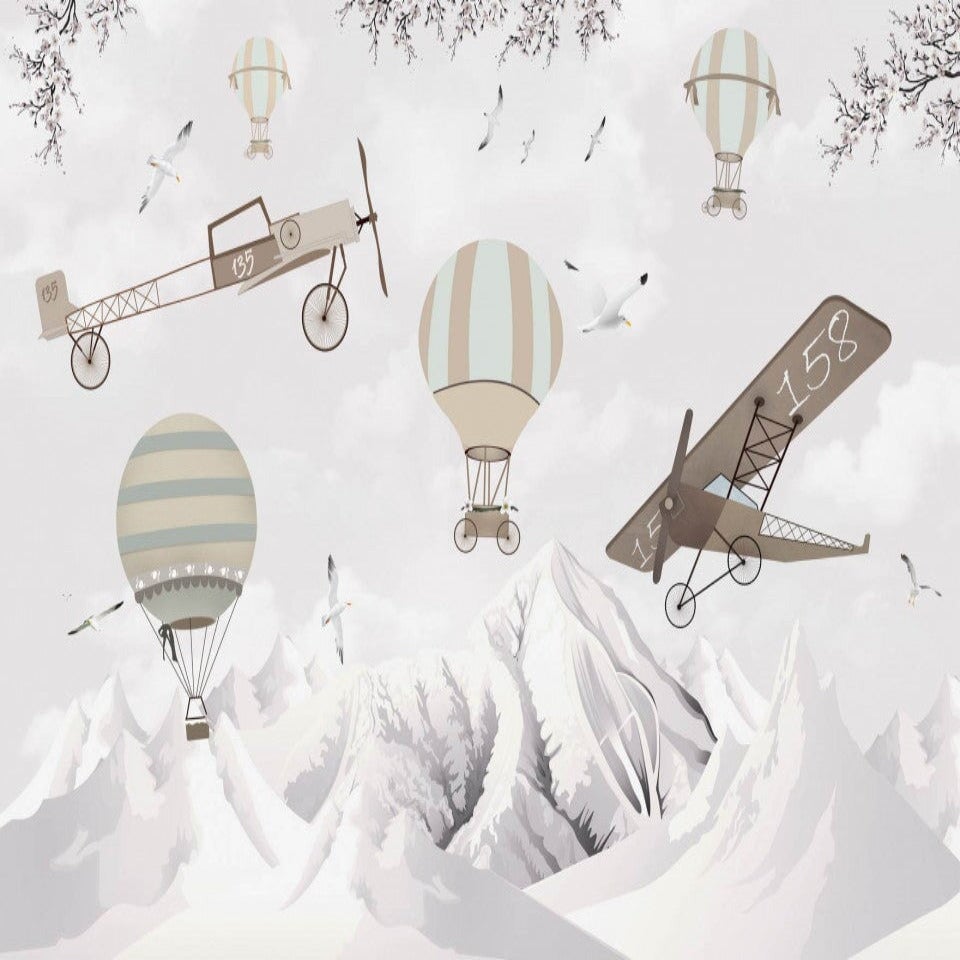 Chambre Bébé avec Montagne | Le Petit Intissé