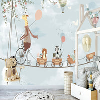 Thumbnail for Papier Peint Animaux Habillés | Le Petit Intissé