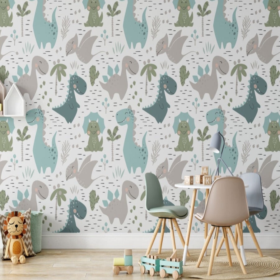 Panoramique Dinosaure Bébé Garçon | Le Petit Intissé