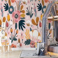 Thumbnail for Tapisserie Fleurie Chambre Fille | Le Petit Intissé