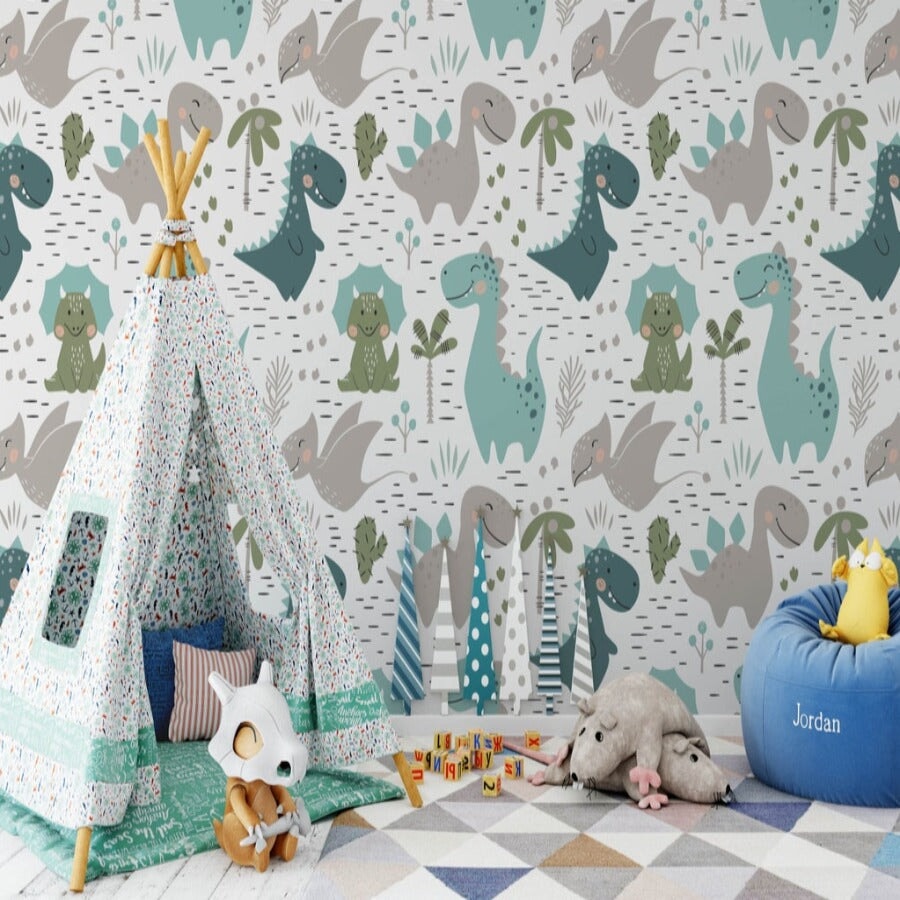 Panoramique Dinosaure Bébé Garçon | Le Petit Intissé