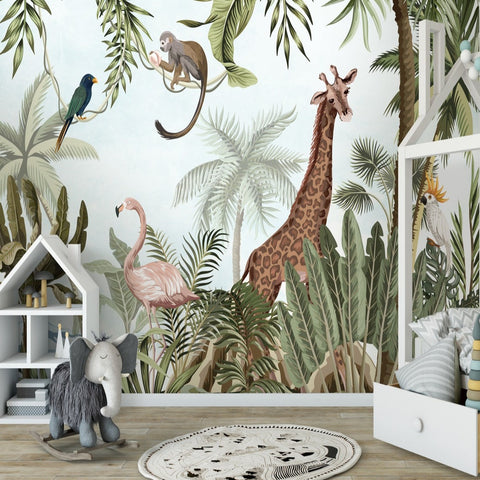 Papier peint Jungle Adventure Walltastic - chambre d'enfant - 305