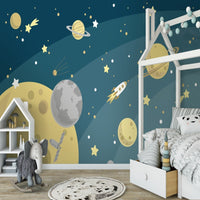 Thumbnail for Décoration Chambre Thème Galaxie | Le Petit Intissé