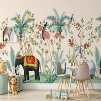 Thumbnail for Papier Peint Eléphant Indien | Le Petit Intissé