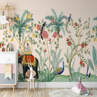 Thumbnail for Papier Peint Eléphant Indien | Le Petit Intissé