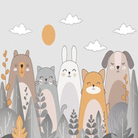 Thumbnail for Papier Peint Animaux <br/> Rond et Mignon