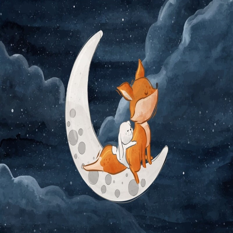 Papier Peint Chambre Bébé Renard | Le Petit Intissé