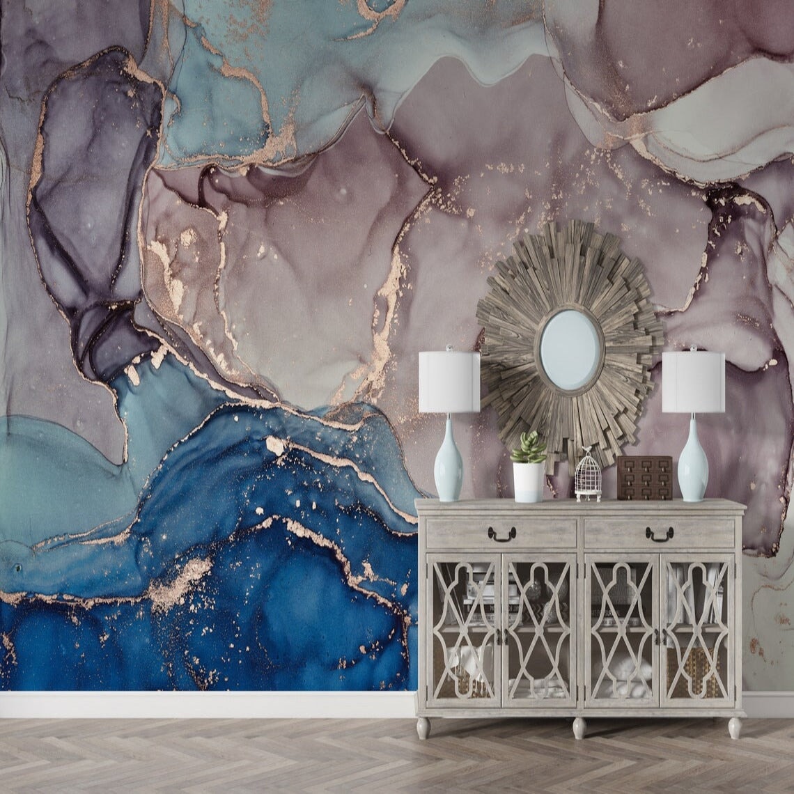 Papier Peint Trompe l'œil Marbre | Le Petit Intissé