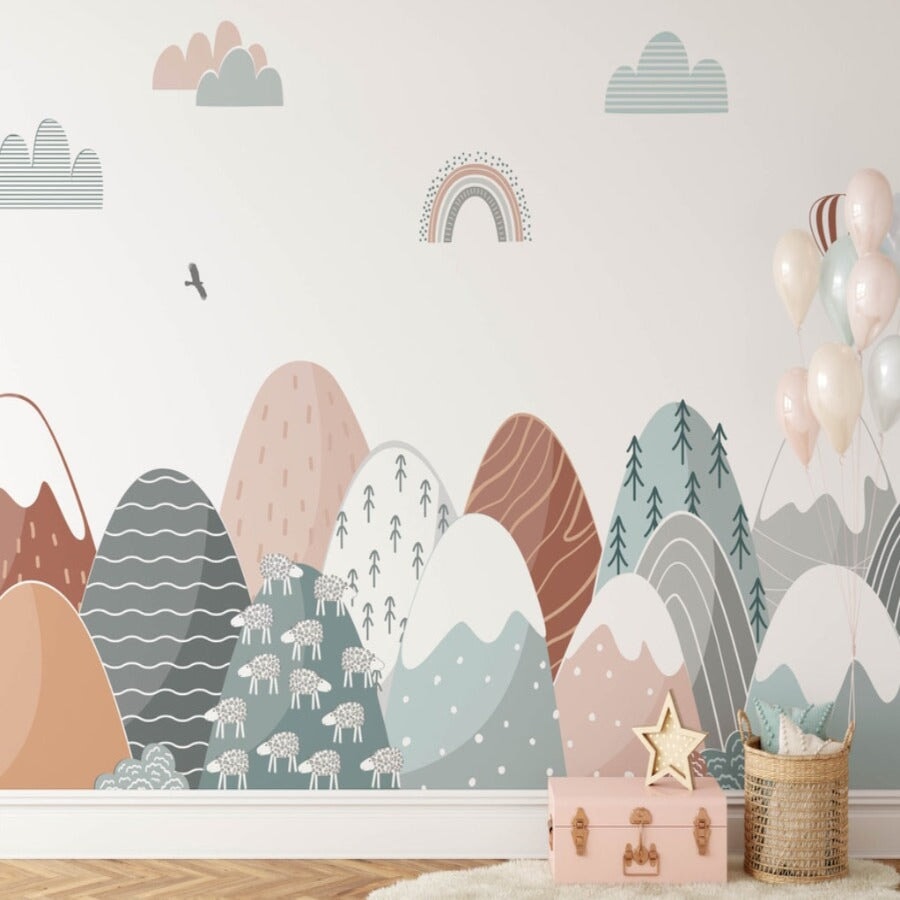 Papier Peint Chambre Bébé Tapisserie | Le Petit Intissé