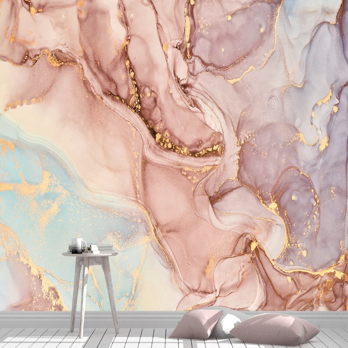 Papier Peint Marbre Chambre | Le Petit Intissé