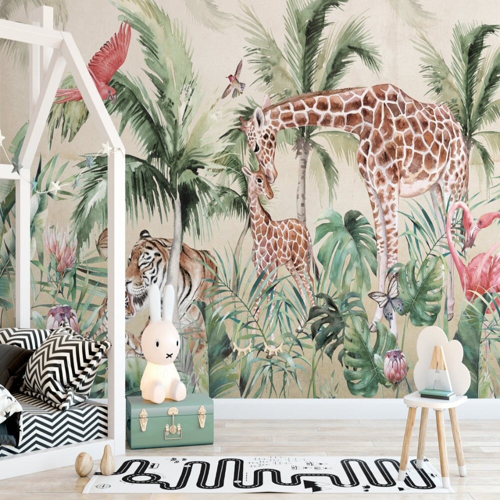 Papier Tapisserie Girafe | Le Petit Intissé