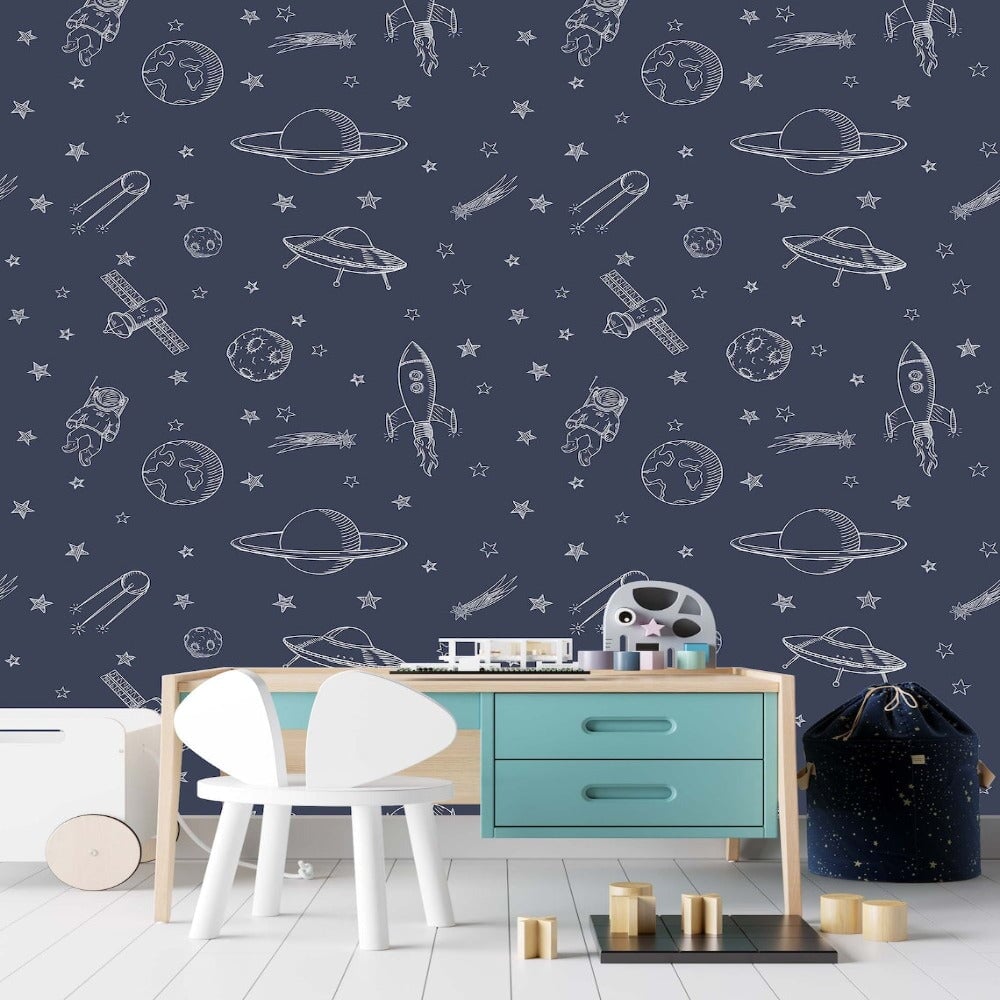 Déco Chambre Garçon Thème Espace | Le Petit Intissé