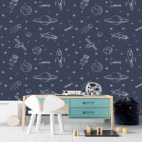 Thumbnail for Déco Chambre Garçon Thème Espace | Le Petit Intissé