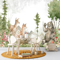 Thumbnail for Papier Peint Panoramique Ours | Le Petit Intissé