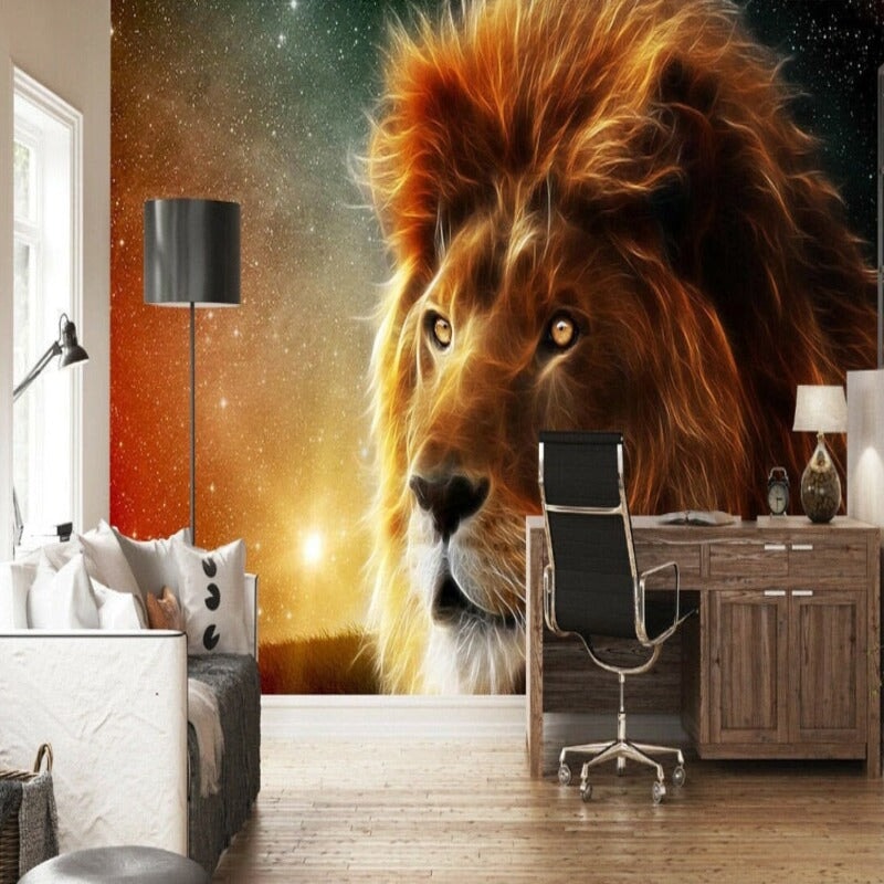 Papier Peint Photo Lion | Le Petit Intissé