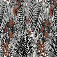 Thumbnail for Papier Peint Plante Noir et Blanc | Le Petit Intissé