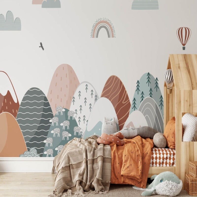 Papier Peint Chambre Bébé Tapisserie | Le Petit Intissé