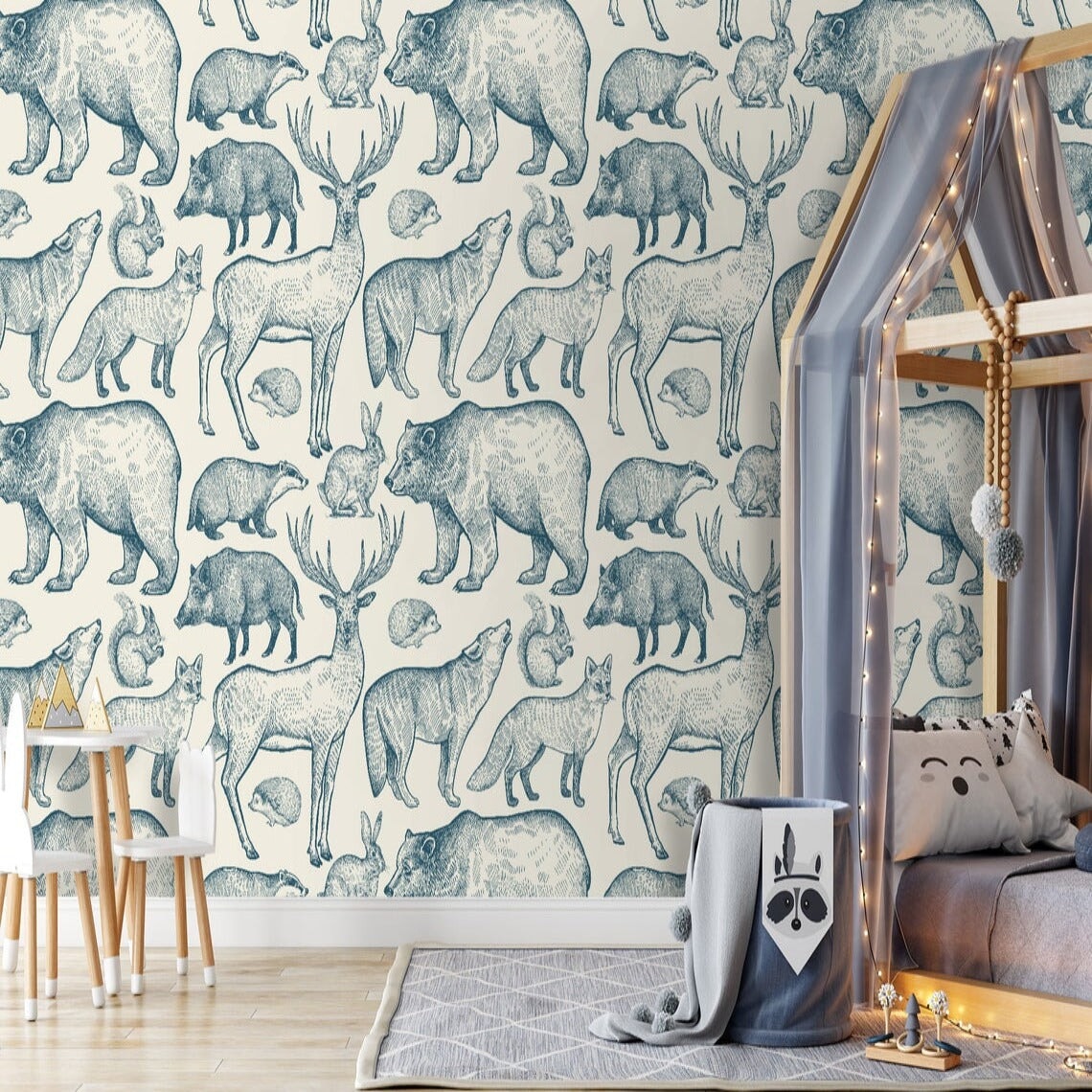 Papier Peint Motif Bébé | Le Petit Intissé