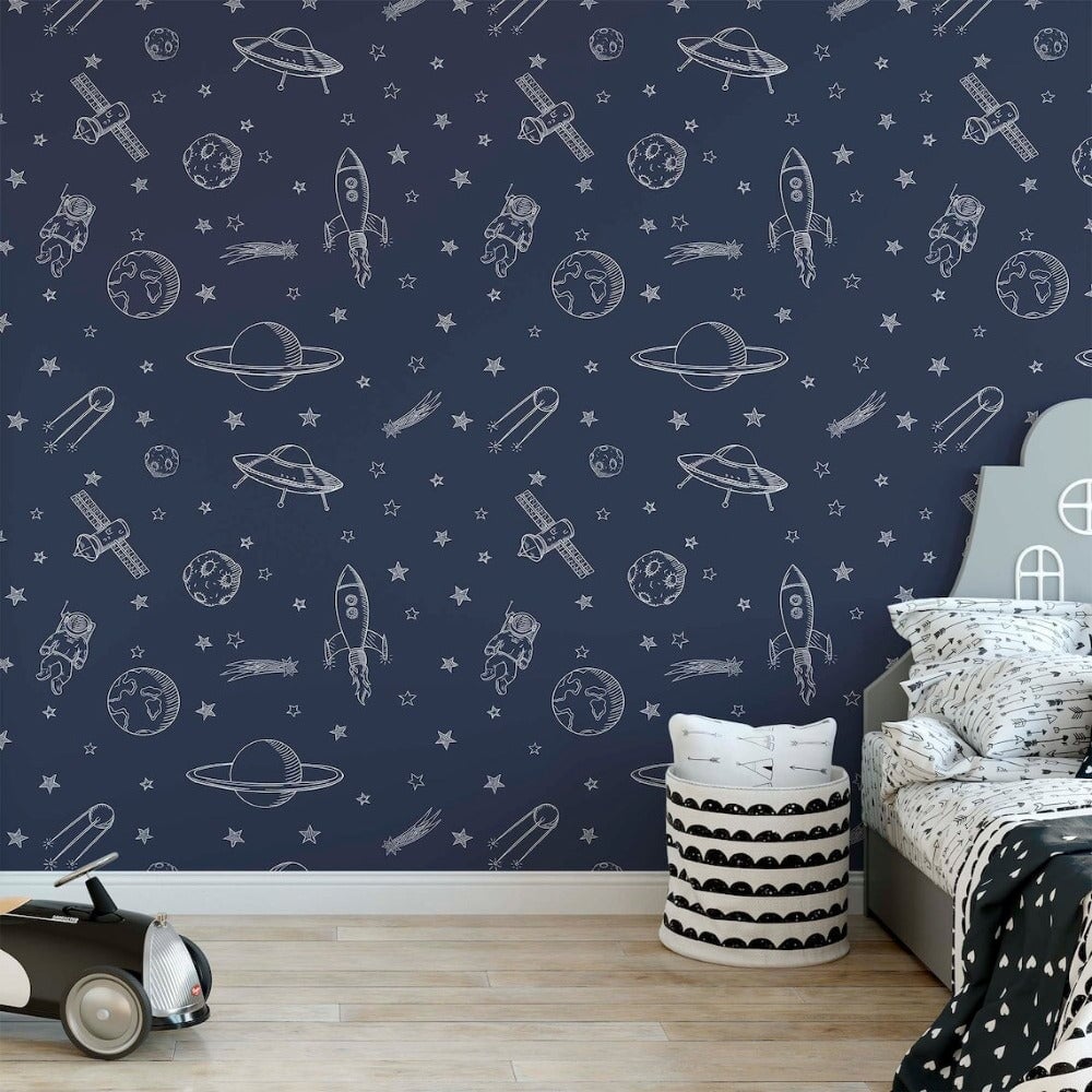 Déco Chambre Garçon Thème Espace | Le Petit Intissé