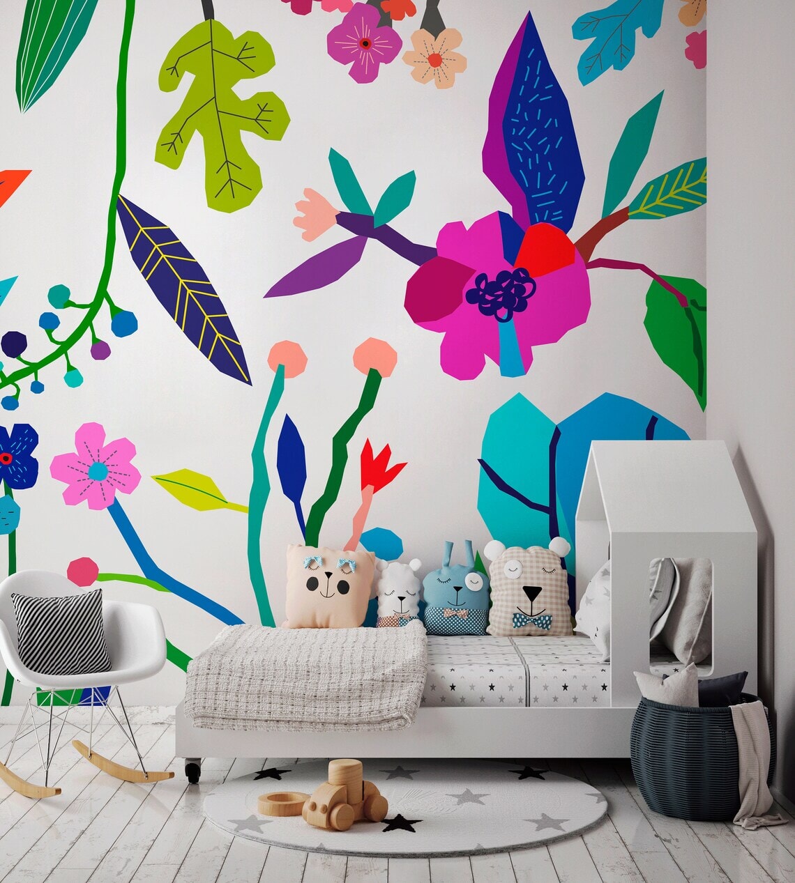 Décoration Fleur Chambre Bébé | Le Petit Intissé