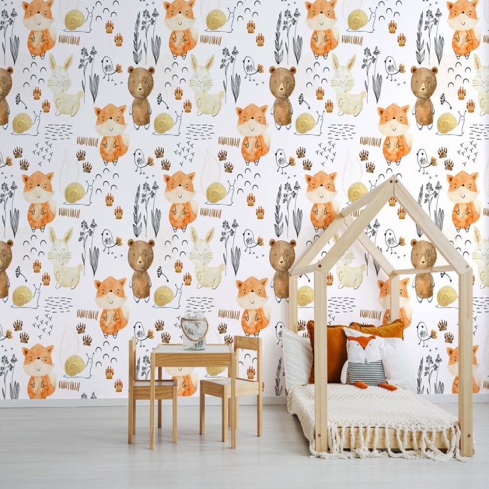 Chambre Animaux de la Forêt | Le Petit Intissé