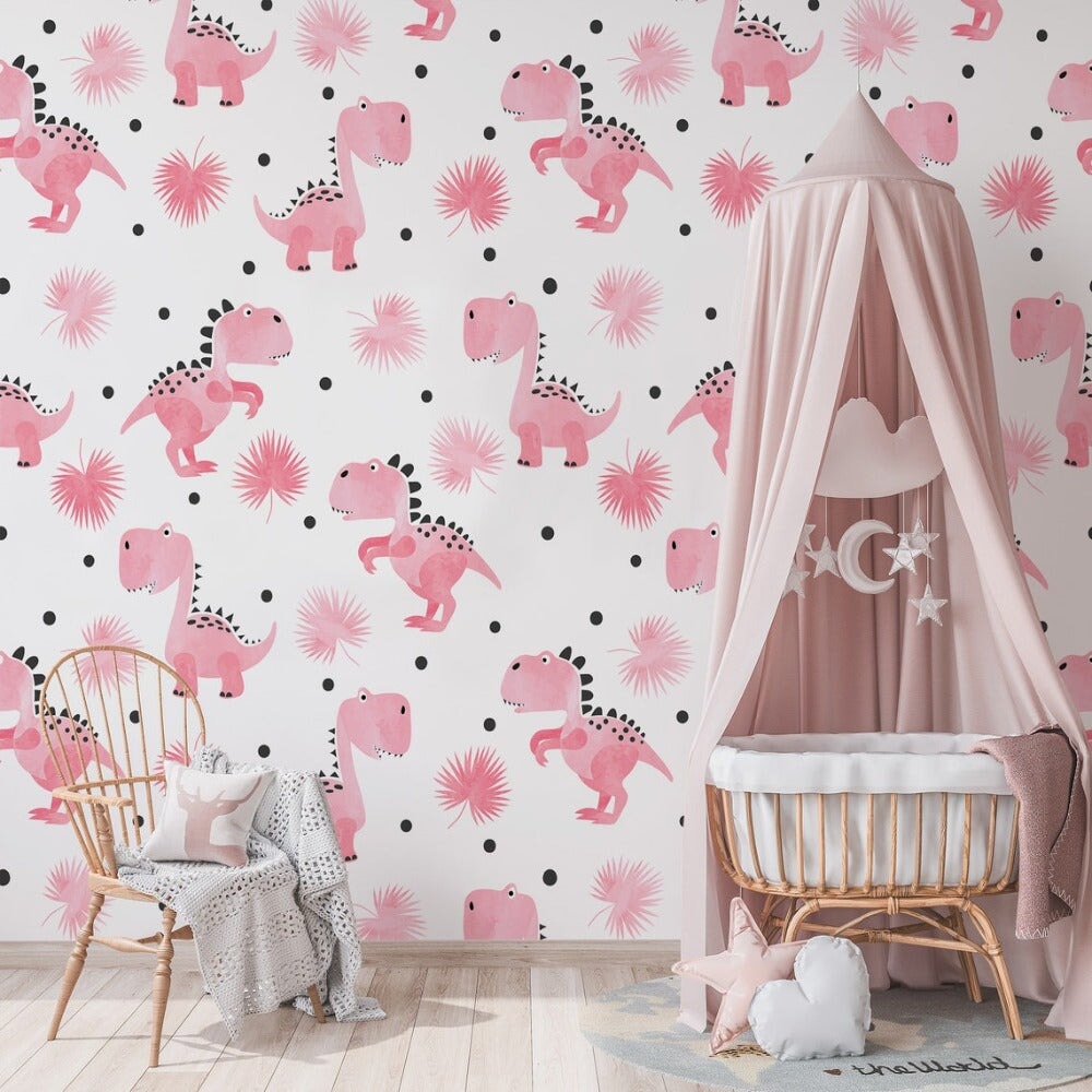 Dinosaure Rose Bébé | Le Petit Intissé