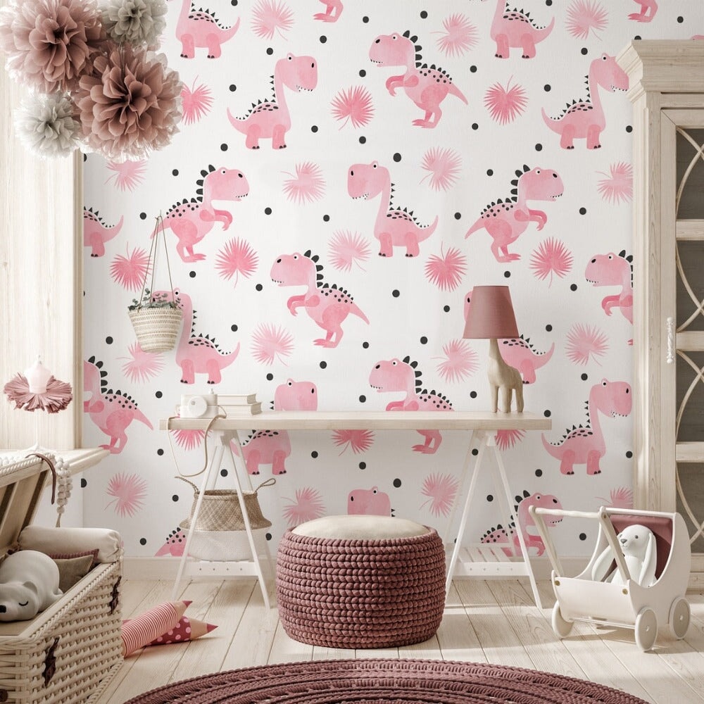 Dinosaure Rose Bébé | Le Petit Intissé