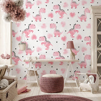 Thumbnail for Dinosaure Rose Bébé | Le Petit Intissé