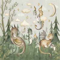 Thumbnail for Papier Peint Dragon | Le Petit Intissé