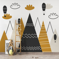 Thumbnail for Papier Peint Moutarde Motif | Le Petit Intissé