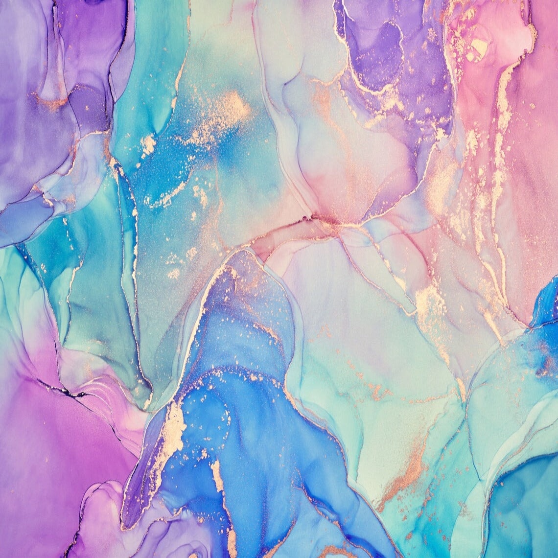 Papier Peint Imitation Marbre Rose | Le Petit Intissé