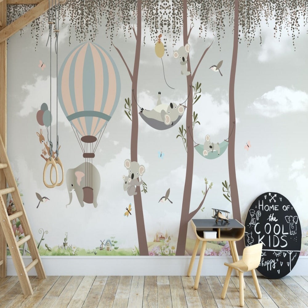 Déco chambre bebe thème koala | Le Petit Intissé
