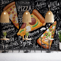 Thumbnail for Papier Peint pour Pizzeria | Le Petit Intissé