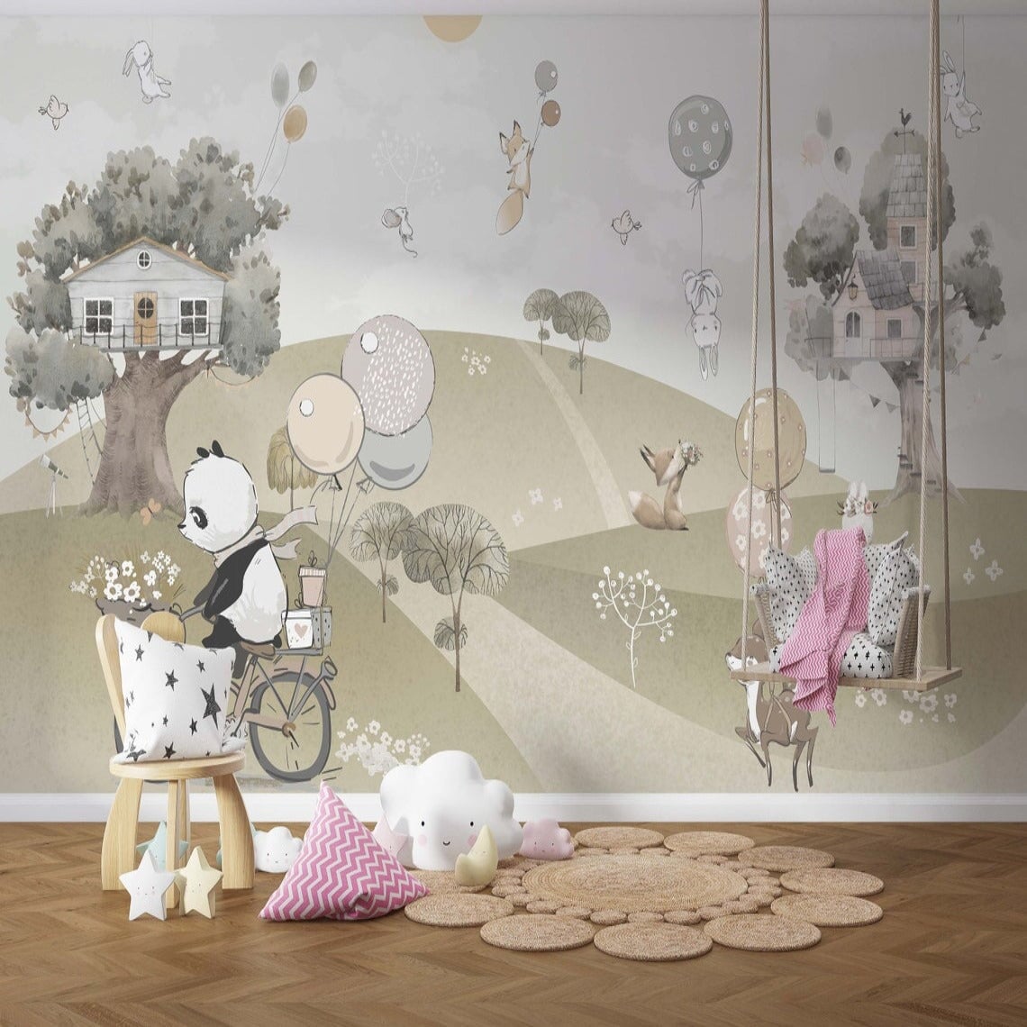 Déco Chambre Bébé Thème Panda | Le Petit Intissé