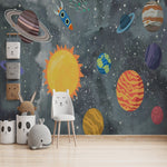 Déco Murale Système Solaire | Le Petit Intissé