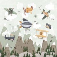 Thumbnail for Décoration chambre bébé Avion | Le Petit Intissé