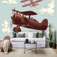 Thumbnail for Décoration Chambre Avion Hélice | Le Petit Intissé