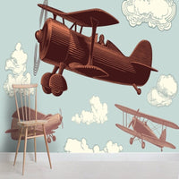 Thumbnail for Décoration Chambre Avion Hélice | Le Petit Intissé