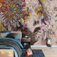 Thumbnail for Papier Peint Brique Chambre Ado | Le Petit Intissé