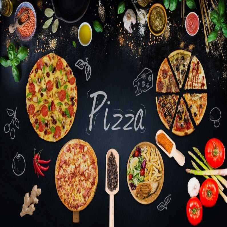 Papier Peint Pizza | Le Petit Intissé
