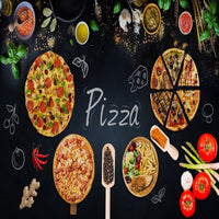 Thumbnail for Papier Peint Pizza | Le Petit Intissé