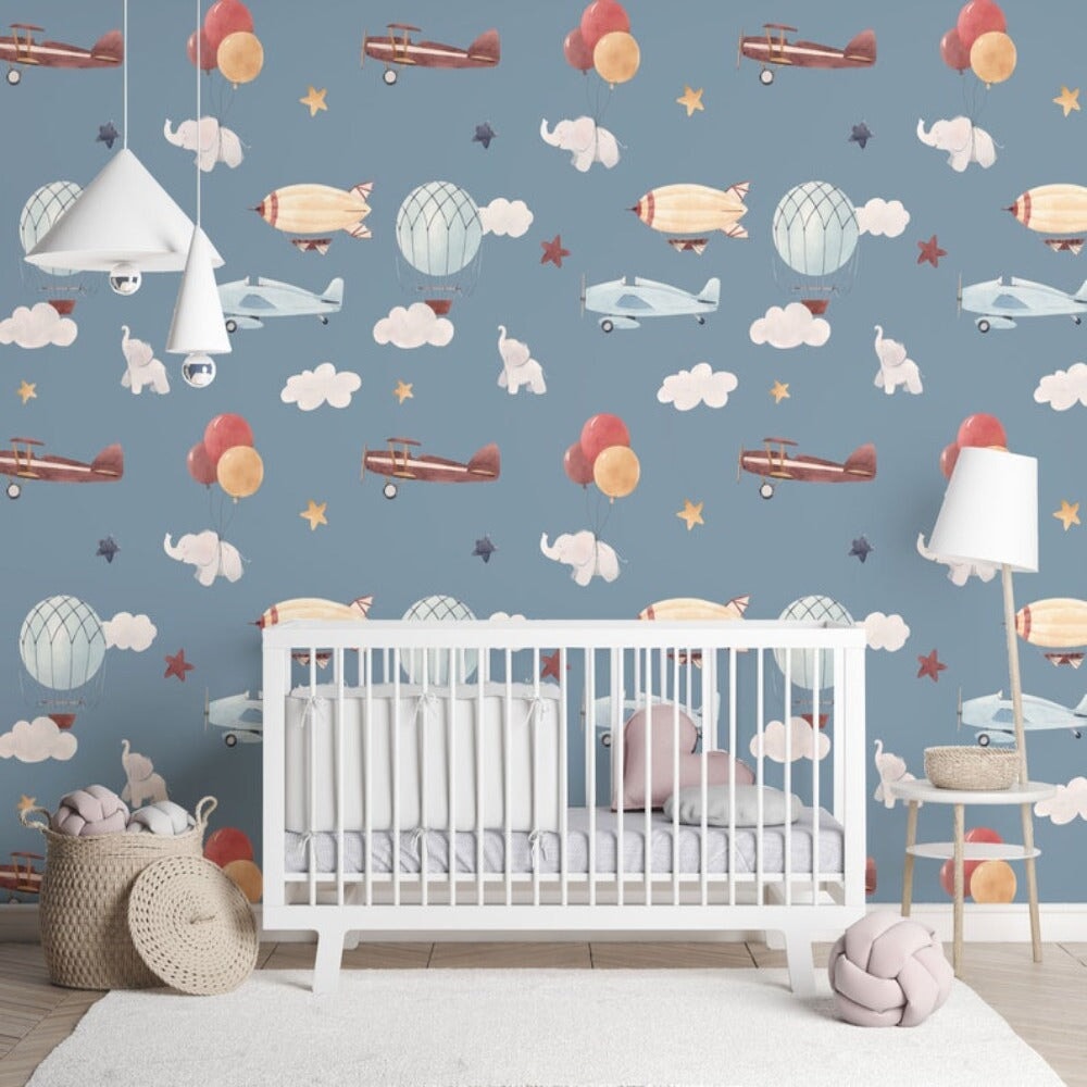 Déco Chambre Bébé Bleu | Le Petit Intissé