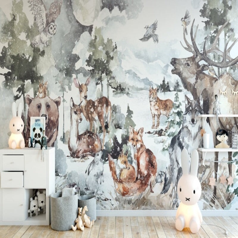Déco Chambre Animaux Forêt | Le Petit Intissé