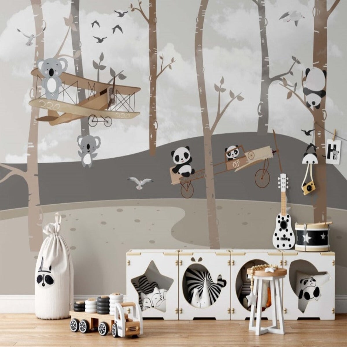 Déco Chambre Panda et Koala | Le Petit Intissé