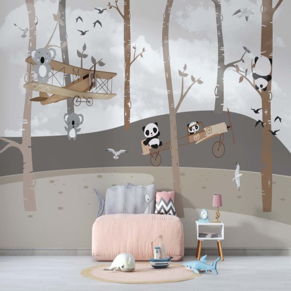 Déco Chambre Panda et Koala | Le Petit Intissé