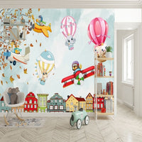 Thumbnail for Papier Peint Animaux <br/> Panoramique Avion