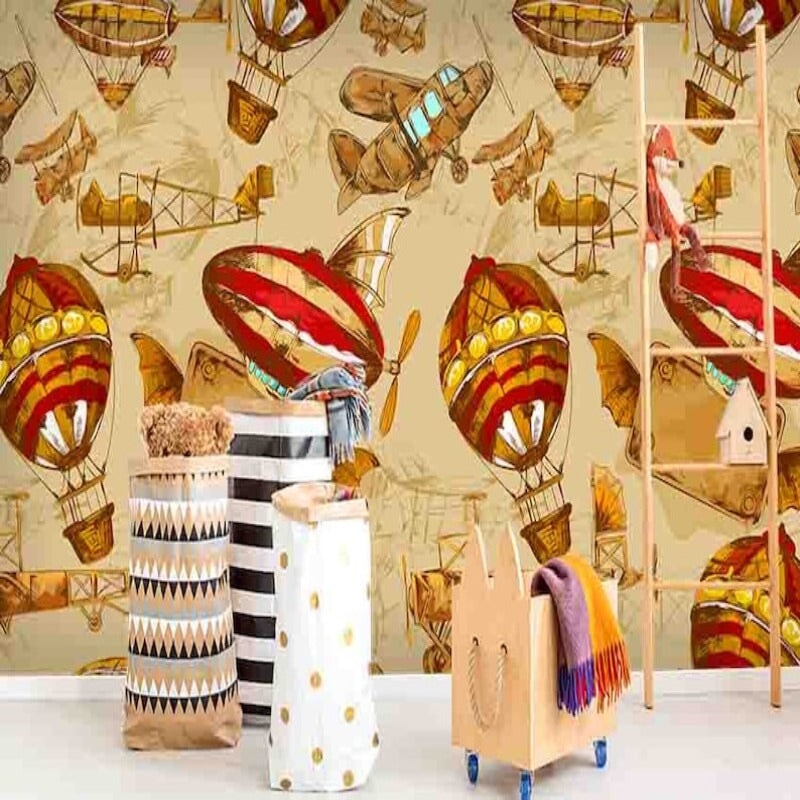 Déco Chambre Avion Vintage | Le Petit Intissé